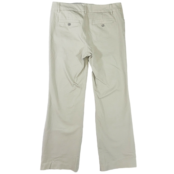 Eddie Bauer Womens Slightly Curvy Fit Khaki Pants - Size 6 - Picture 2 of 15